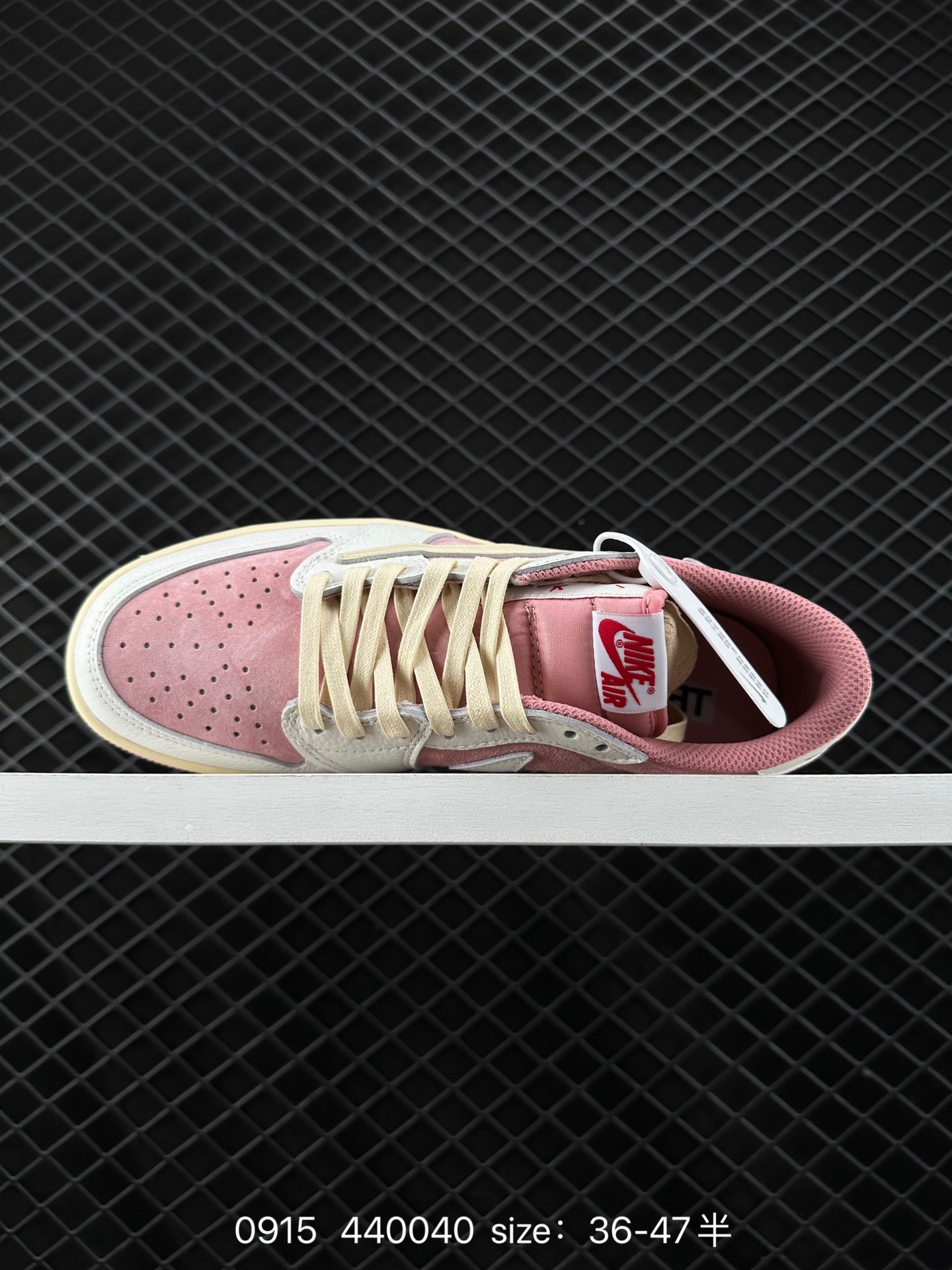 fragment design x Travis Scott x Nike Air Jordan 1 Low OG SP”Black/Green Toe“